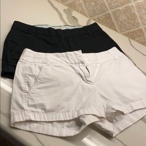 COPY - Bundle J. Crew chino shorts black/white 00